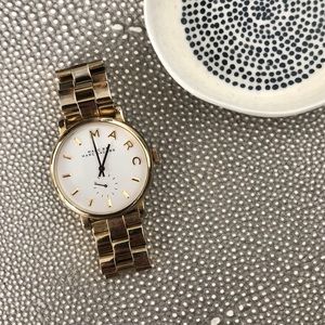 Marc Jacobs Gold Baker Bracelet Watch